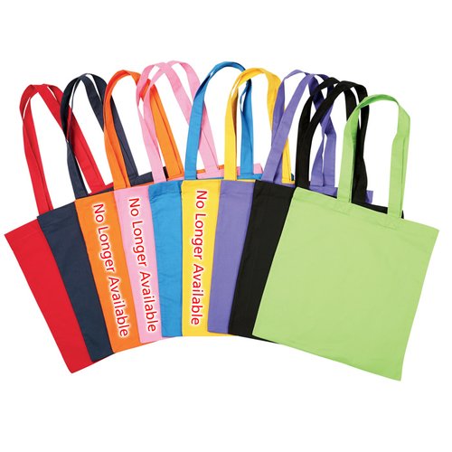 Cotton Sheeting Tote - 15" x 15" Image 2 of 2