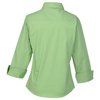 View Image 2 of 3 of Stretch Poplin 3/4 Sleeve Blouse