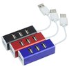 View Image 4 of 4 of Cube 4 Port USB Hub