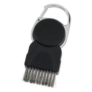 Additional Image 2 - a black and silver hair clip