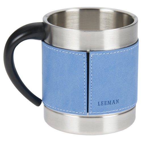 Additional Image 1 - a blue and silver mug