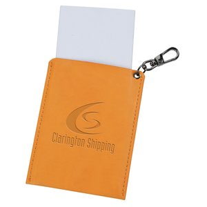 Additional Image 1 - an orange card holder