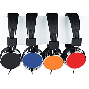 Additional Image 2 - a group of headphones with different colors