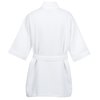 View Image 2 of 4 of Waffle Weave Thigh Length Robe - White