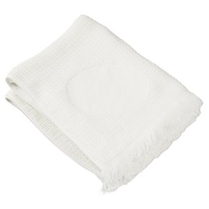 Additional Image 1 - a white towel on a white background