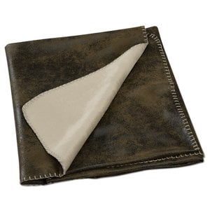 Additional Image 1 - a folded brown cloth with a white corner