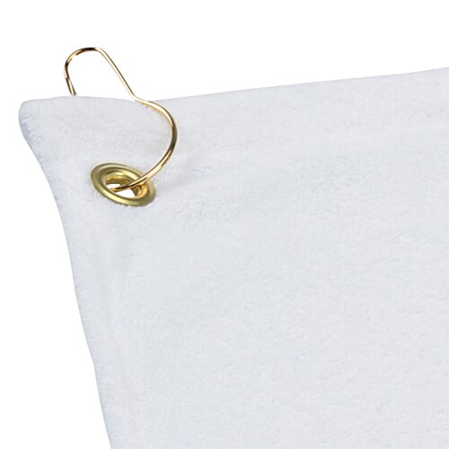 Additional Image 1 - a white pillow with a gold hook