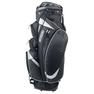 Additional Image 1 - a black golf bag on a white background