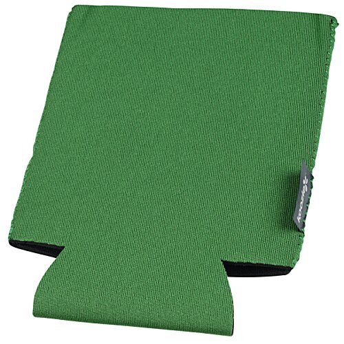 Additional Image 1 - a green can cooler on a white background