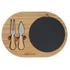 View Image 2 of 3 of Fromagio Bamboo and Slate Cheese Set
