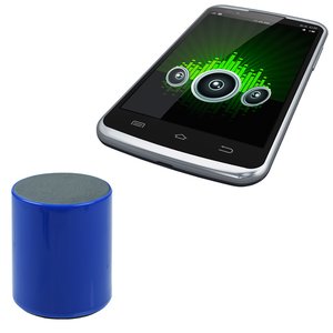 Additional Image 1 - a blue cylinder next to a cell phone