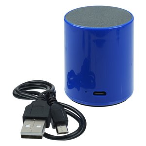 Additional Image 2 - a blue cylinder with a black cord