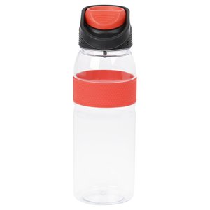 Additional Image 2 - a plastic water bottle with a red lid