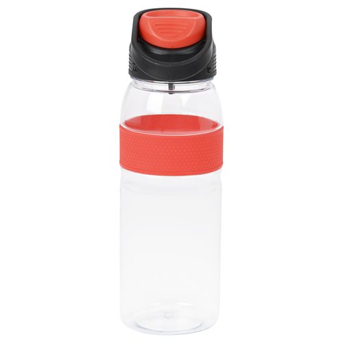 Additional Image 2 - a plastic water bottle with a red lid
