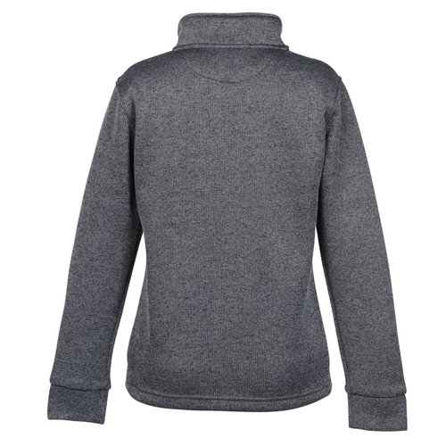 Heavy Knit Technical Sweater Fleece Jacket - Ladies' - 24 hr Image 1 of 2