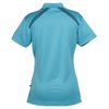 View Image 2 of 3 of Phoenix Bamboo Performance Mockneck Polo - Ladies'