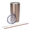 View Image 2 of 4 of Yowie Vacuum Tumbler with Park Avenue Straw - 18 oz.