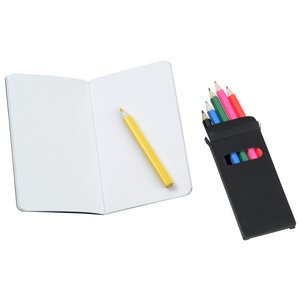 Additional Image 1 - a yellow pen and a black pen in a black case