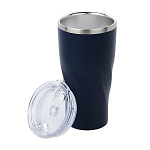 Additional Image 1 - a black and silver tumbler