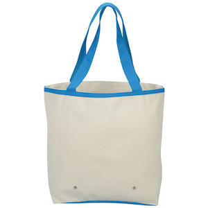Additional Image 3 - a white and blue bag