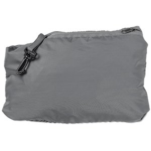 Additional Image 3 - a grey bag with a black zipper