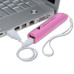 Additional Image 2 - a pink usb cable next to a laptop