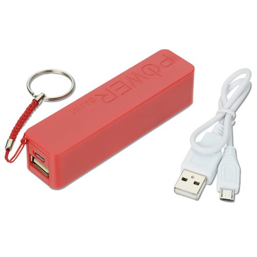 Additional Image 3 - a red rectangular object with a white cord