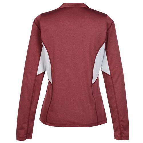 Excel Performance Long Sleeve Warm Up Shirt - Ladies' - Screen Image 1 of 2
