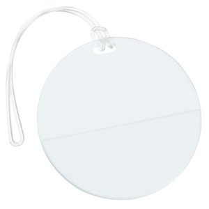 Additional Image 1 - a white tag with a string