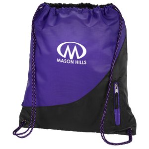 Additional Image 3 - a purple and black backpack