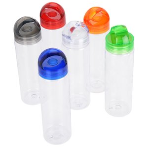 Additional Image 2 - a group of plastic containers with different colored caps