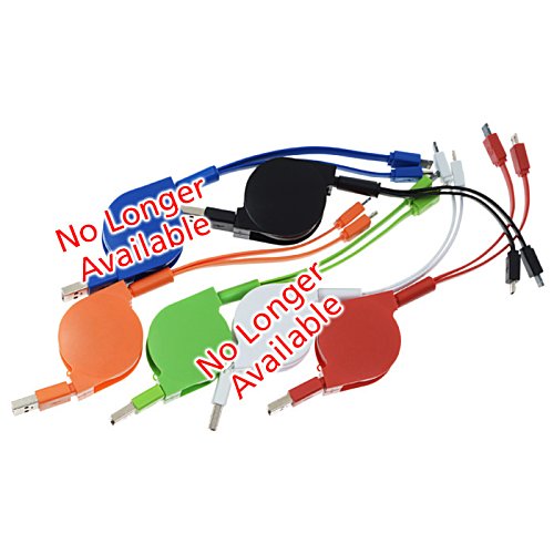 Retractable 2-in-1 Noodle Charging Cable Image 3 of 3