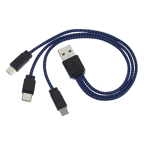 Additional Image 4 - a blue and black usb cables