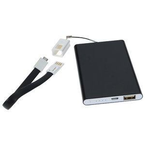 Additional Image 1 - a black rectangular object with a black strap