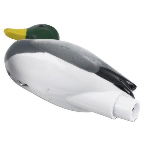 Additional Image 1 - a white and grey duck toy