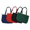 View Image 4 of 4 of Zippered 14 oz. Cotton Tote
