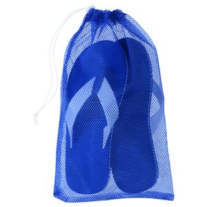 Additional Image 3 - a blue slippers in a bag