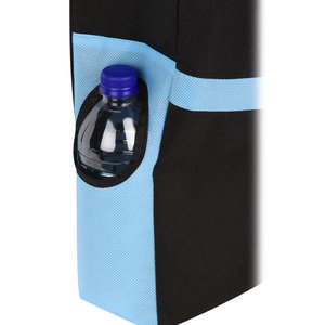 Additional Image 2 - a black and blue box with a blue band