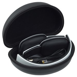 Additional Image 3 - a black case with a black case with a white stripe