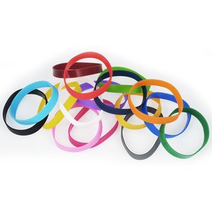 Additional Image 4 - a group of colorful rubber bands