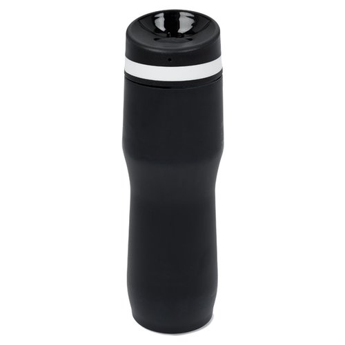 Additional Image 2 - a black and white water bottle