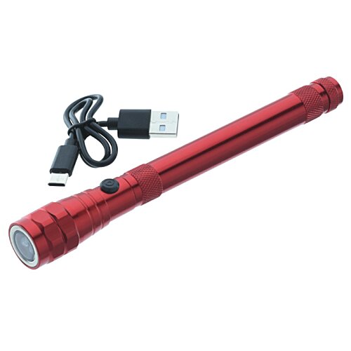 Additional Image 3 - a red flashlight with a cord