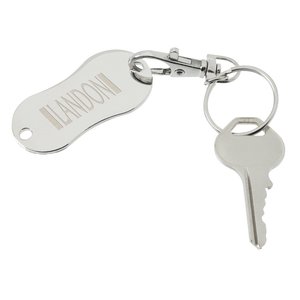 Additional Image 1 - a key chain with a keyring