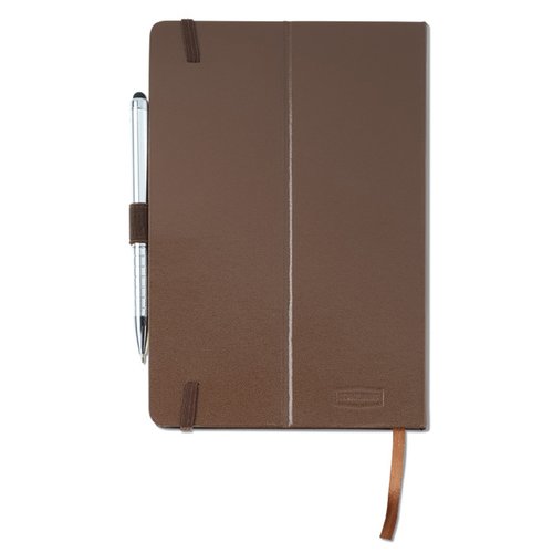 Additional Image 3 - a brown book with a white cover