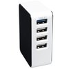 View Image 2 of 3 of 4 Port USB Folding Wall Charger