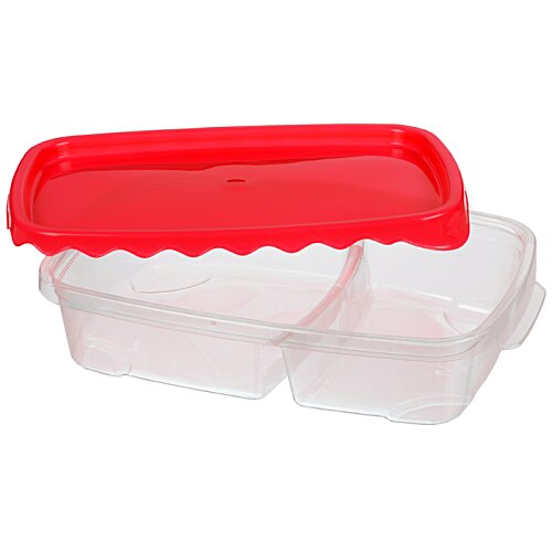 Curvy Rectangle Lunch Container Image 1 of 2