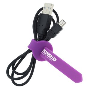 Additional Image 1 - a purple cable with a purple handle