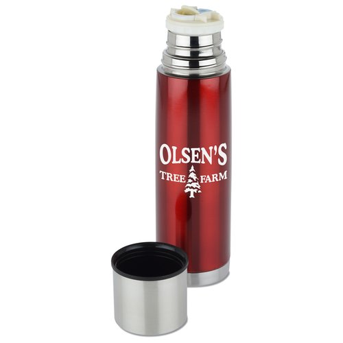 Additional Image 1 - a red can with a white cap