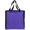 View Image 2 of 2 of Simple Pocket Tote - Closeout Colours
