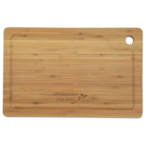 Additional Image 2 - a wooden cutting board with a light spot